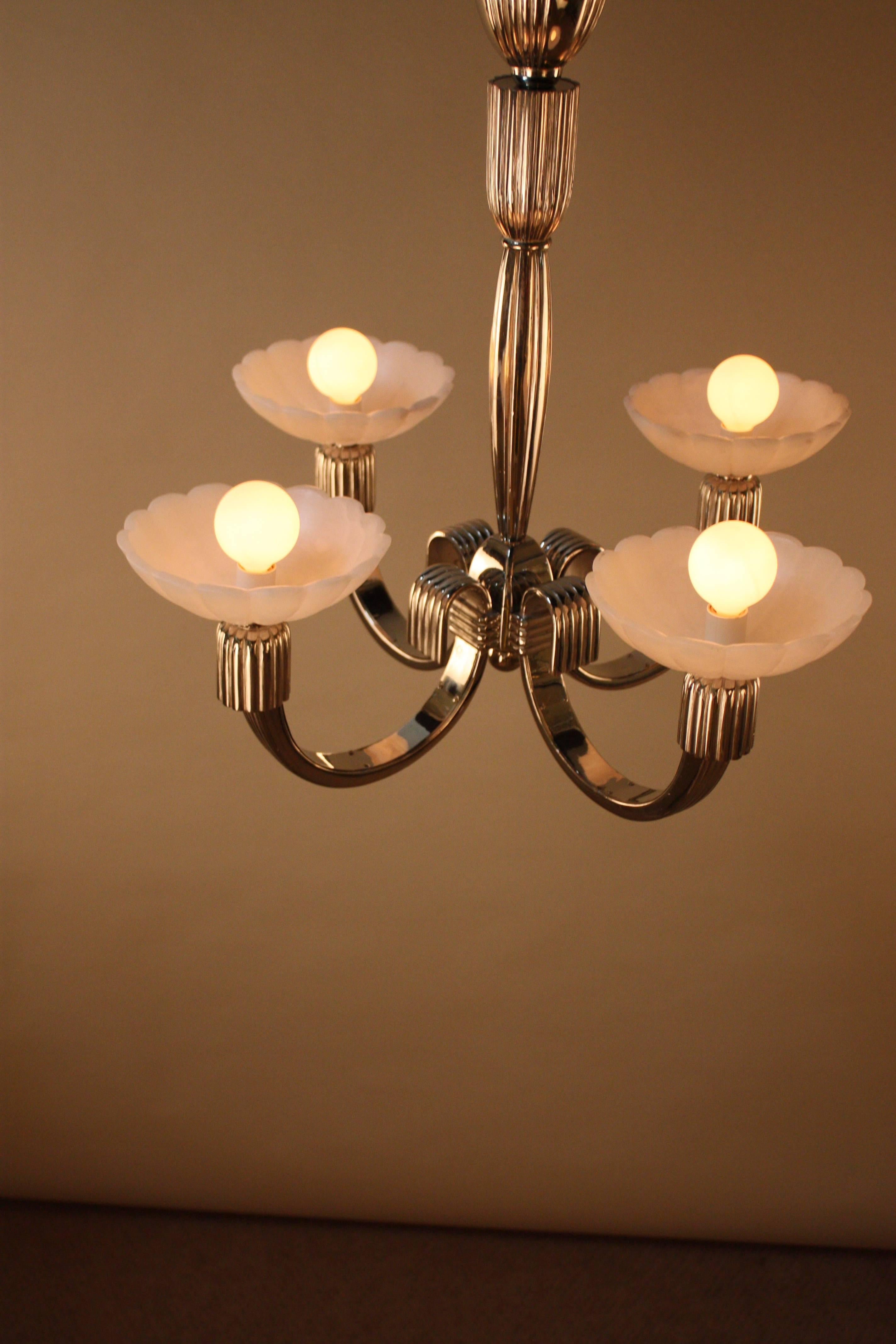 French 1920s Chandelier  2