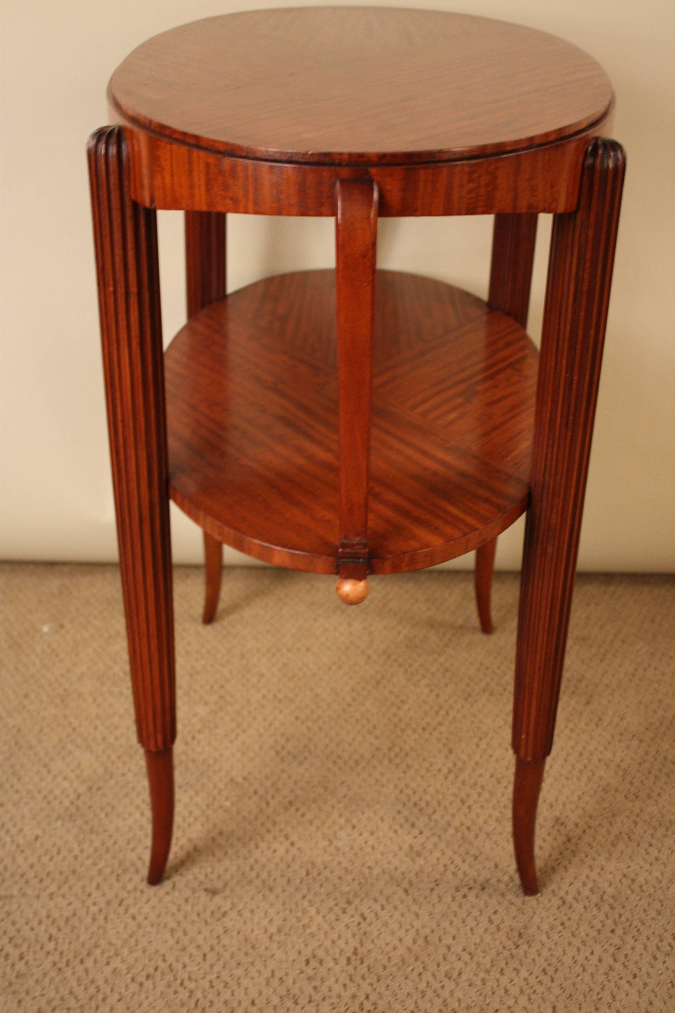 Early 20th Century French 1920s Art Deco Side Table