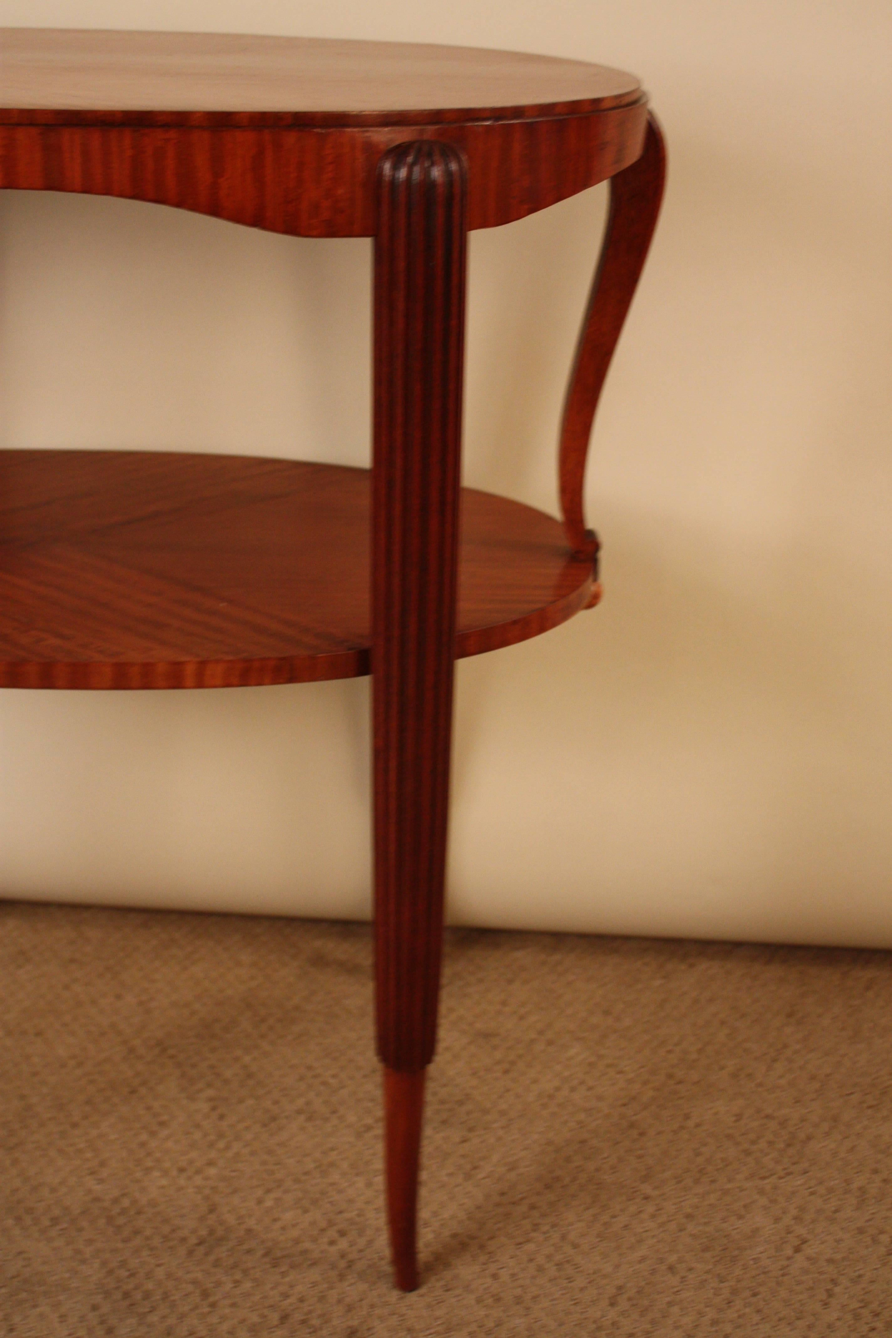 French 1920s Art Deco Side Table 2