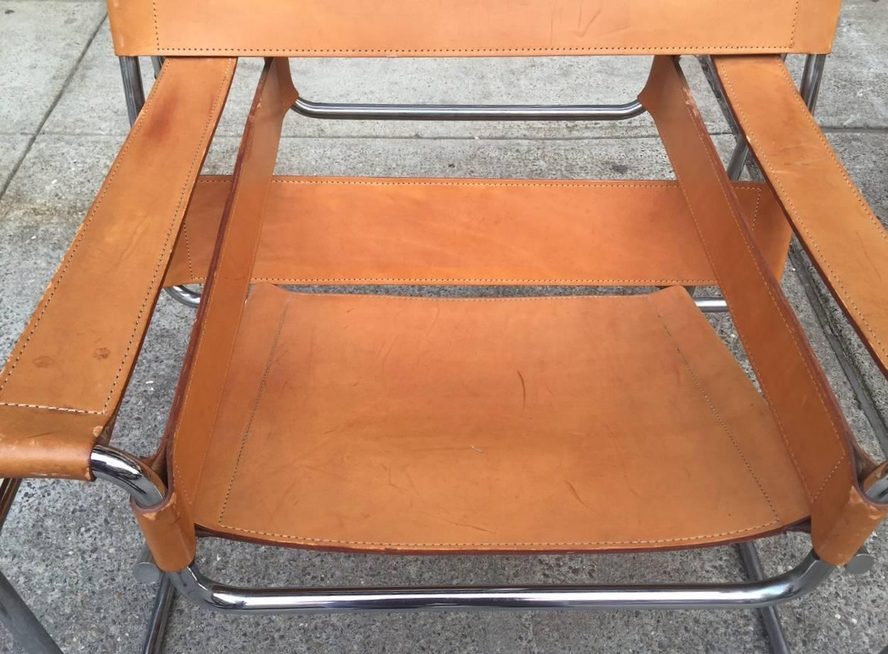 Pair of Marcel Breuer Wassily Chairs for Knoll 2