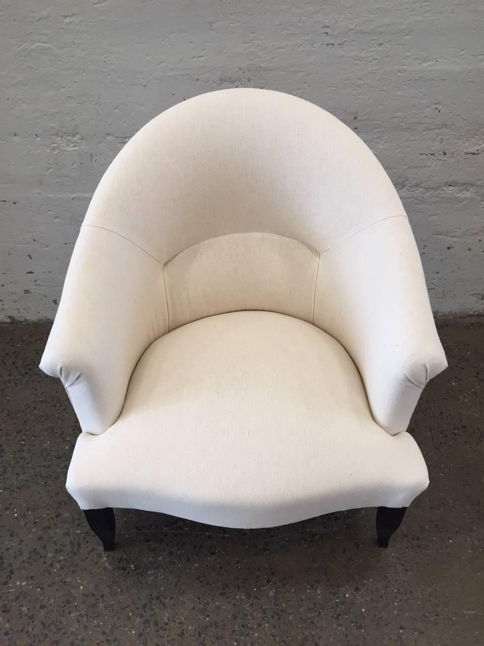 Pair of French Country Slipper Chairs In Good Condition In New York, NY