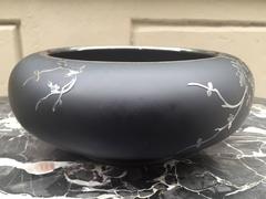 Rockwell Sterling Silver Overlay Bowl