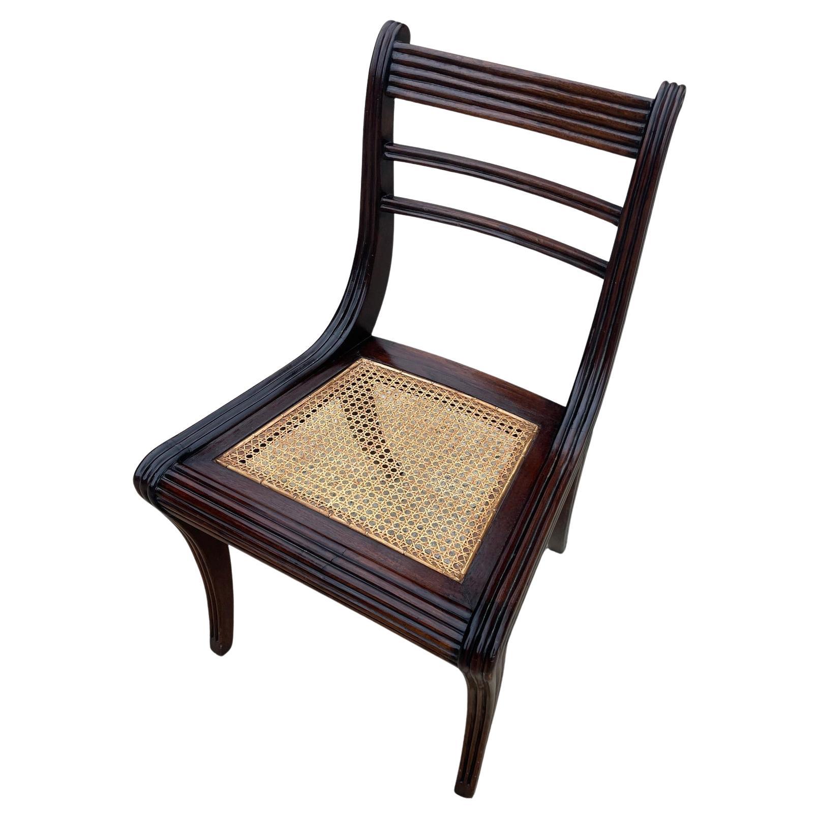 Six Regency Style Mahogany Dining Chairs