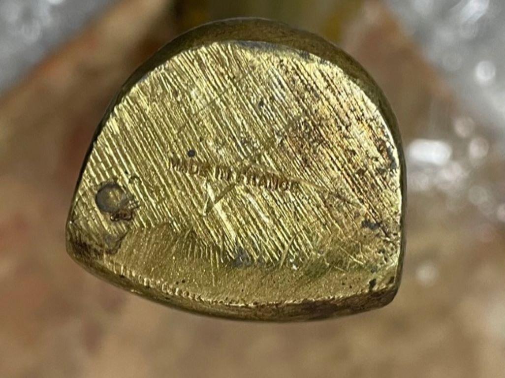 Table basse française en bronze et marbre en vente 1