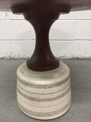 Ceramic Base Table by John Van Koert for Drexel