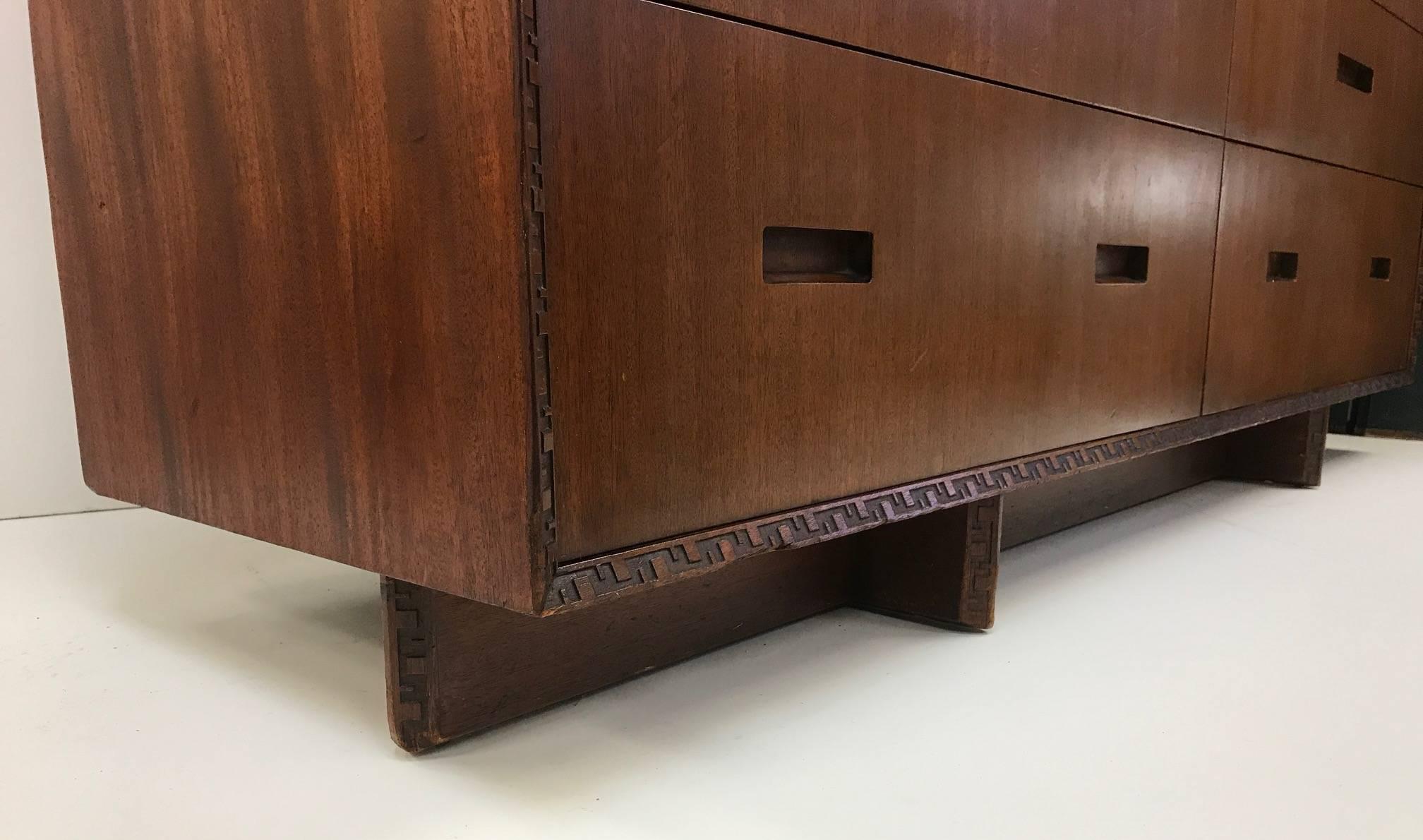 Frank Lloyd Wright Taliesin Dresser  In Good Condition In New York, NY