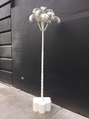 Pair of Vintage Palm Tree Floor Lamps