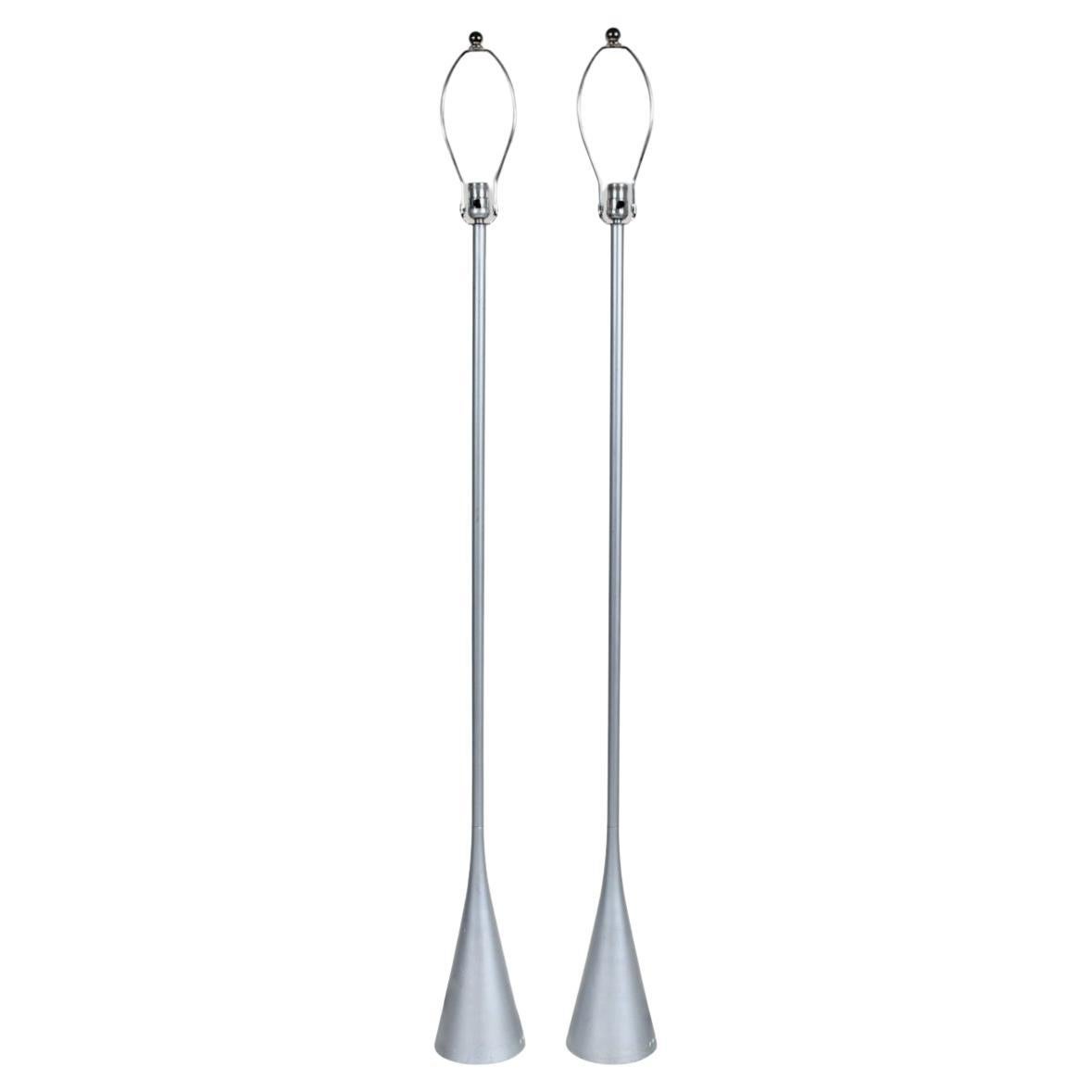 Streamlined Moderne Floor Lamps