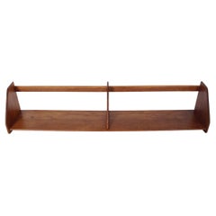 Einzelnes Wandregal aus Eiche, neu lackiert, Hans Wegner für Ry Mobler, 1950er Jahre