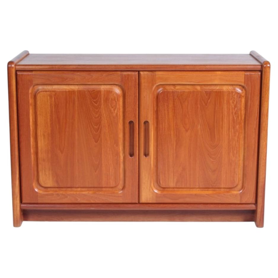 Danish Modern Teak Cabinet by Dyrlund, Mid-Century, Two Doors, 1960s For Sale