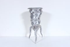 Michael Aram Cast Aluminum Organic Modernist Sculpture, 1996