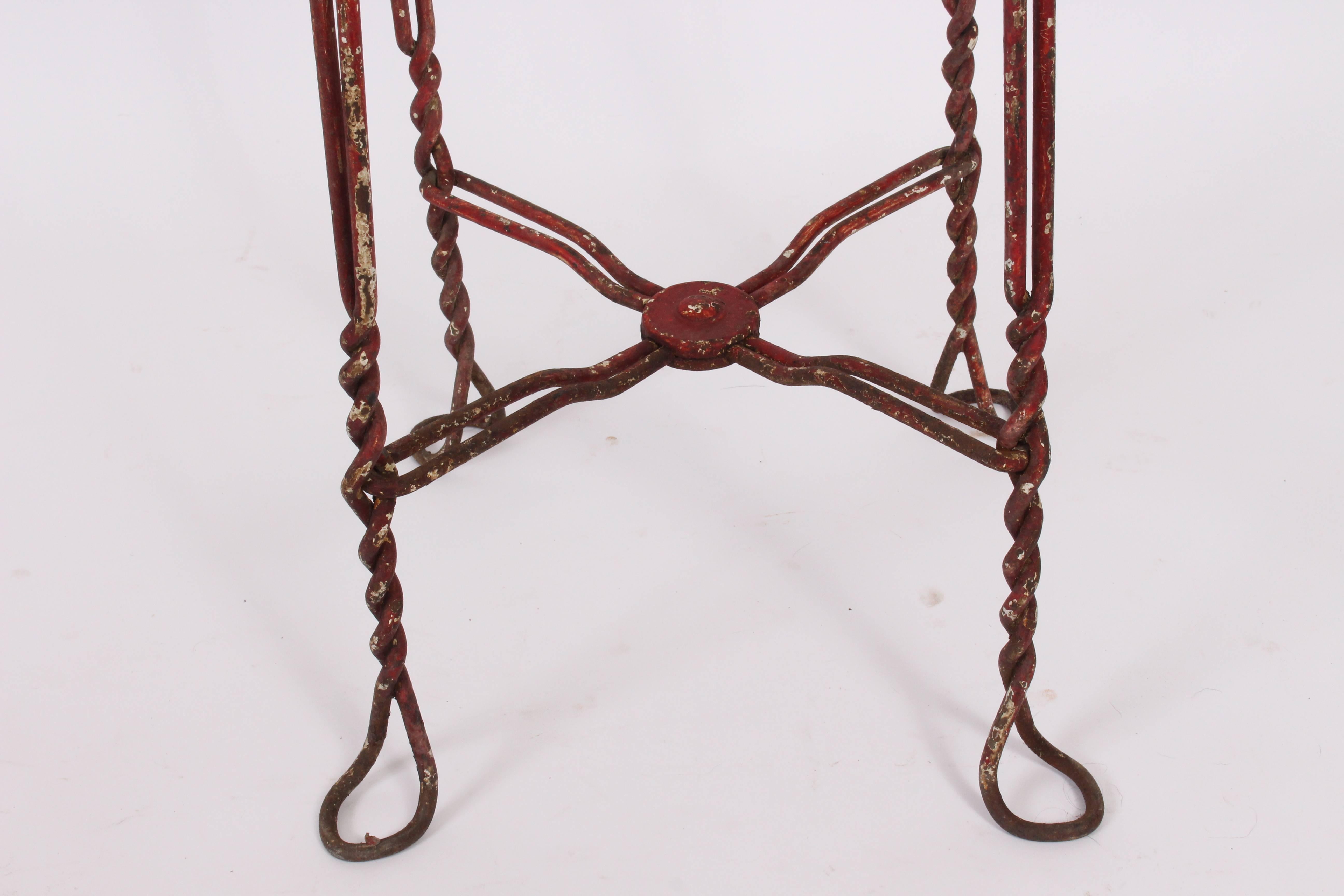 Circa 1900 Red Metal Wire 