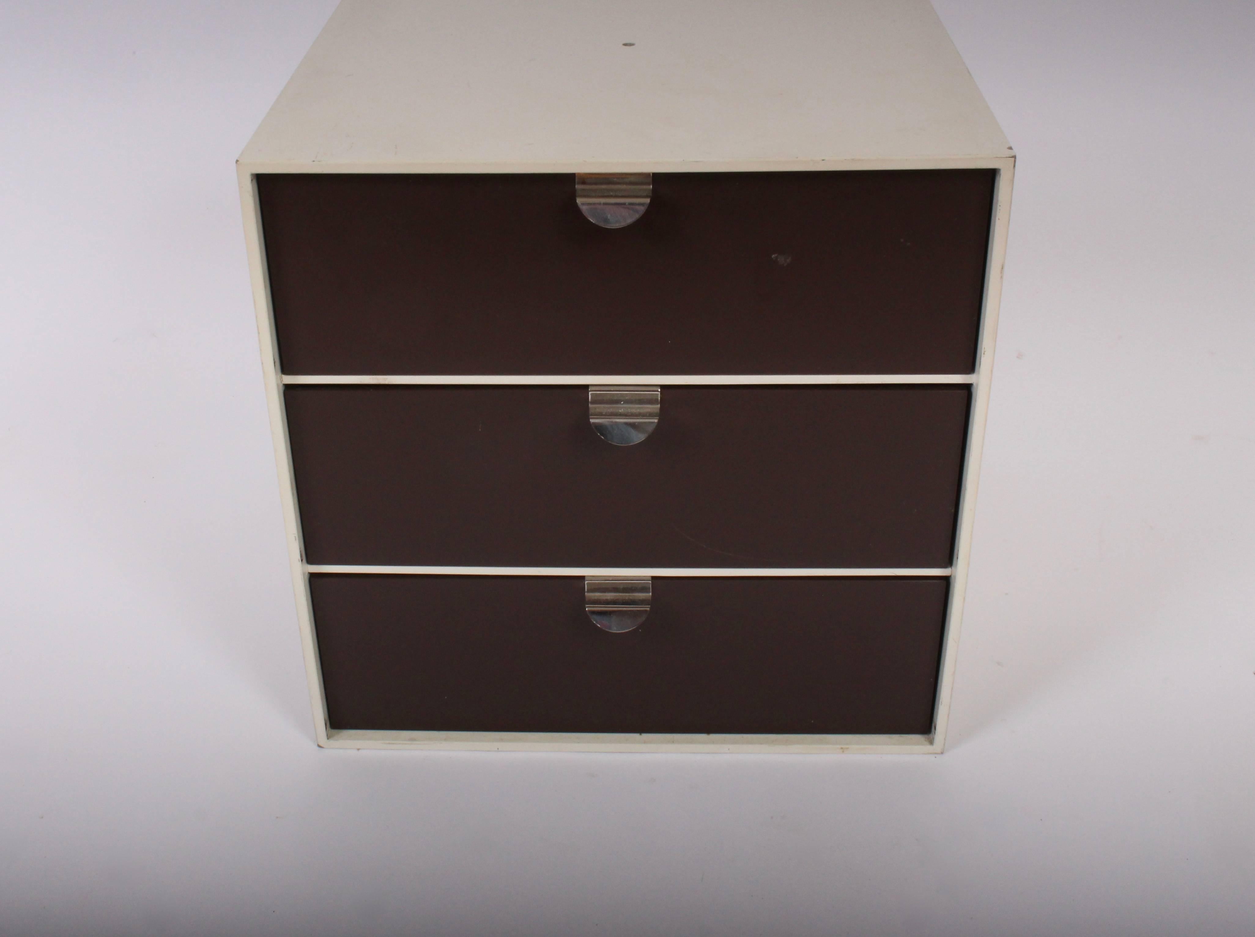 Painted Set of Four Ristomatti Ratia Palaset Modular Storage Boxes
