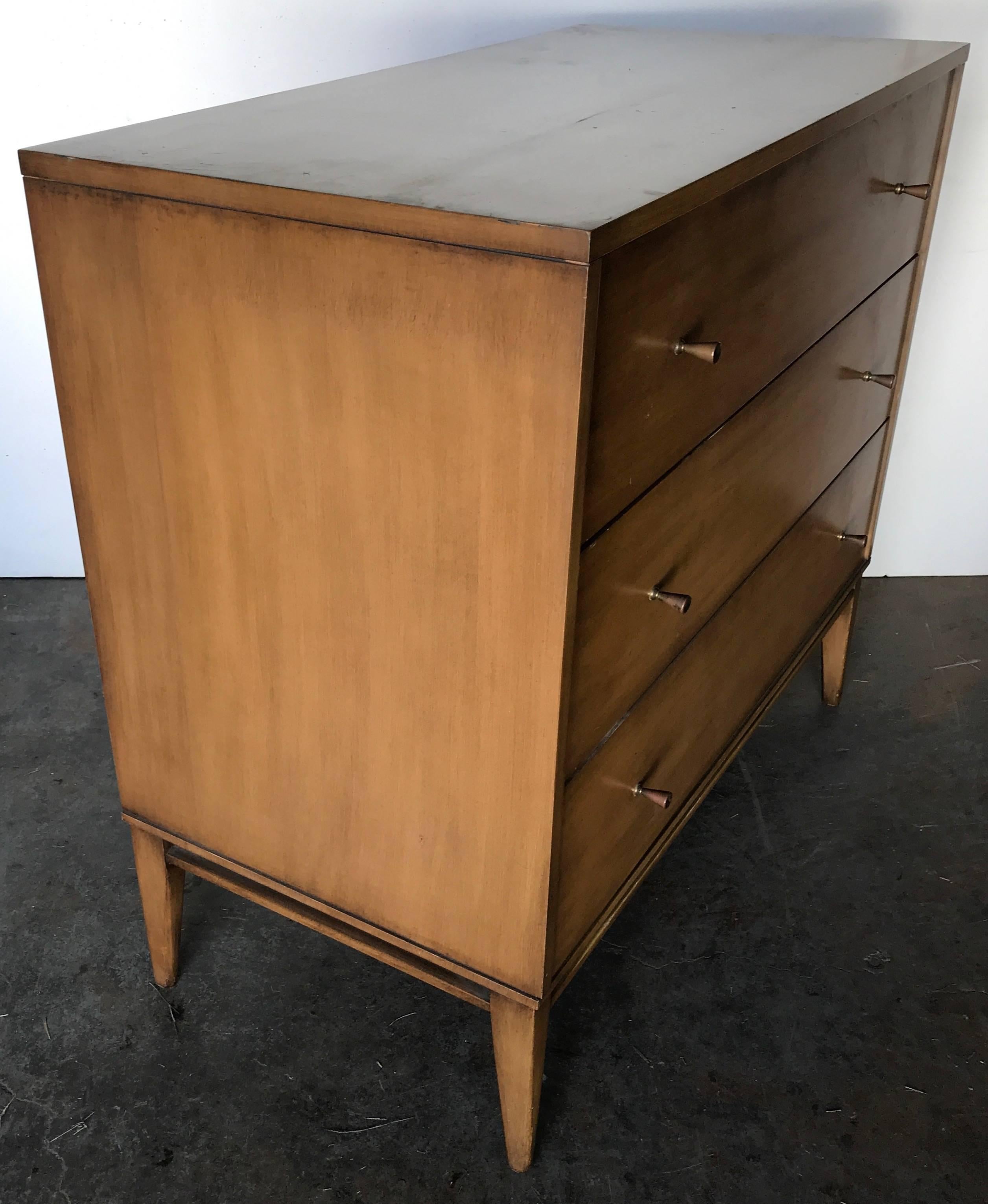 Mid-20th Century Paul McCobb Planner Group Three-Drawer Dresser, 1950s