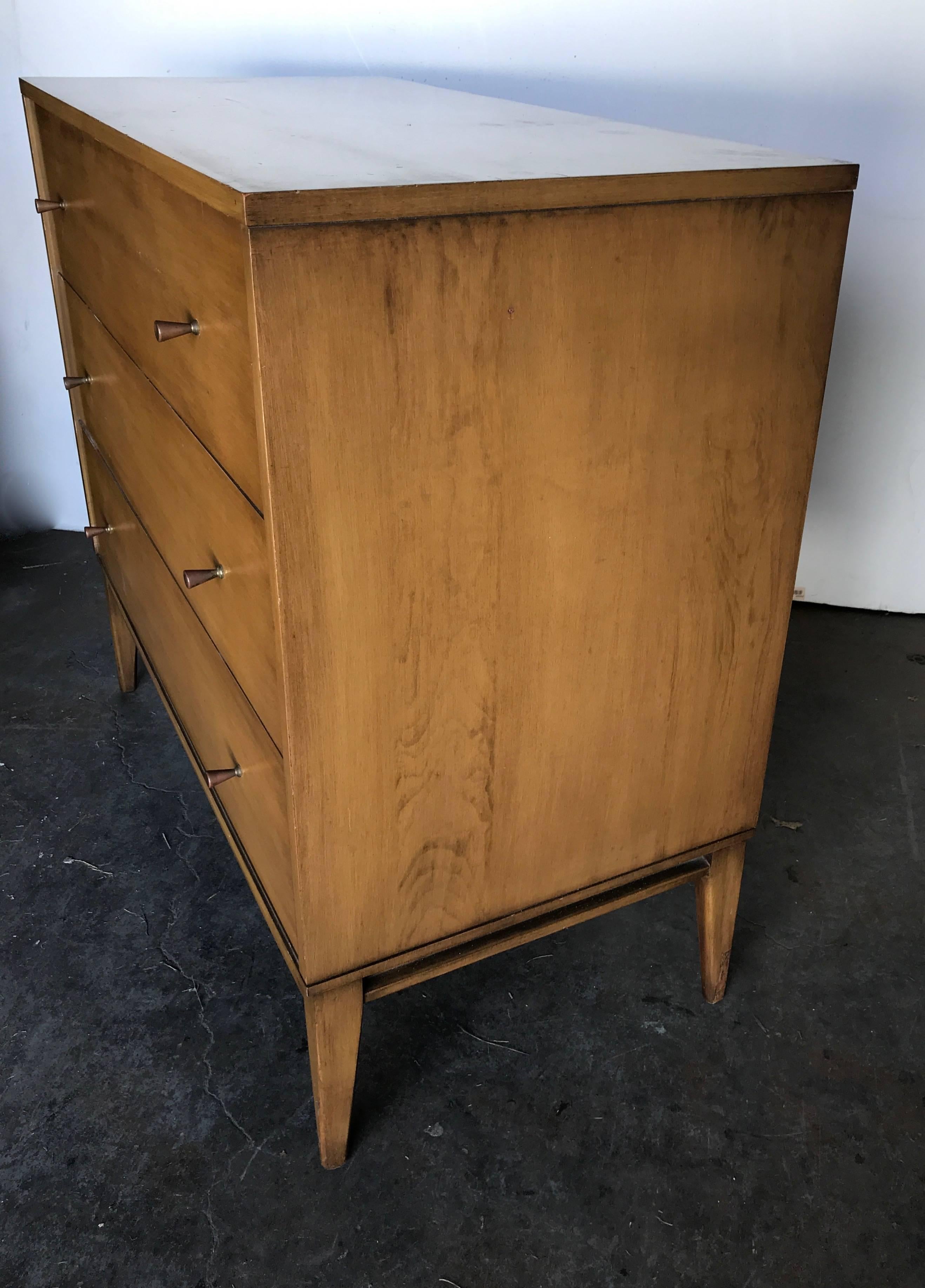 Birch Paul McCobb Planner Group Three-Drawer Dresser, 1950s