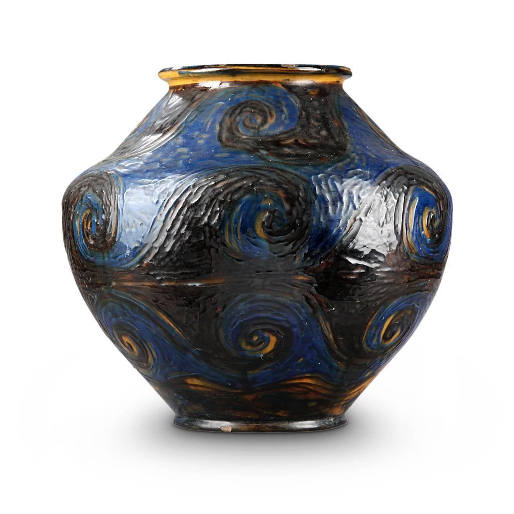 Danish Extraordinary Monumental Vase by Jens Thirslund for Kähler For Sale