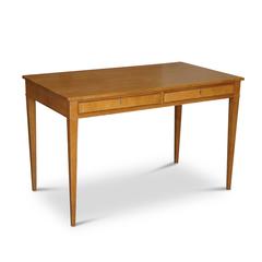 Neoclassical Desk in Oak by Frits Henningsen