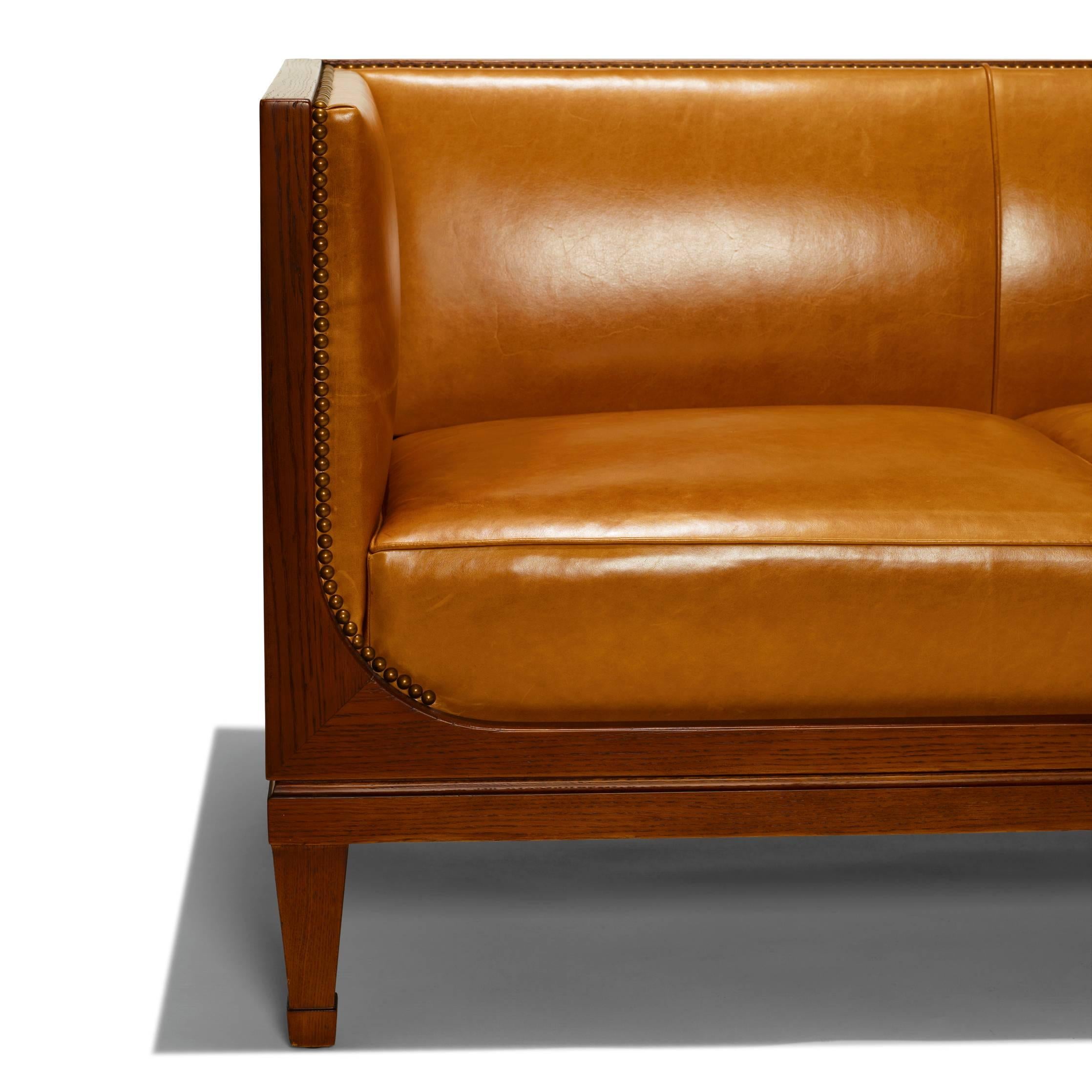 oak frame sofa
