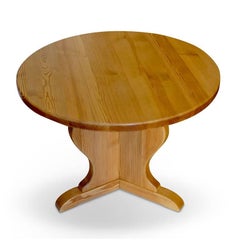 “Lovö” Table in Pine by Axel Einar Hjorth for Nordiska Kompaniet