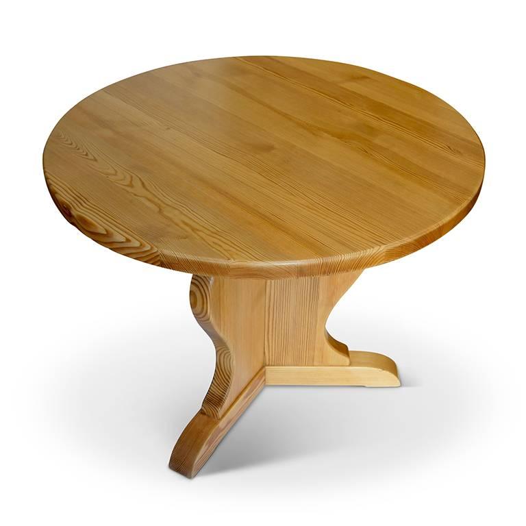 Scandinavian Modern “Lovö” Table in Pine by Axel Einar Hjorth for Nordiska Kompaniet For Sale