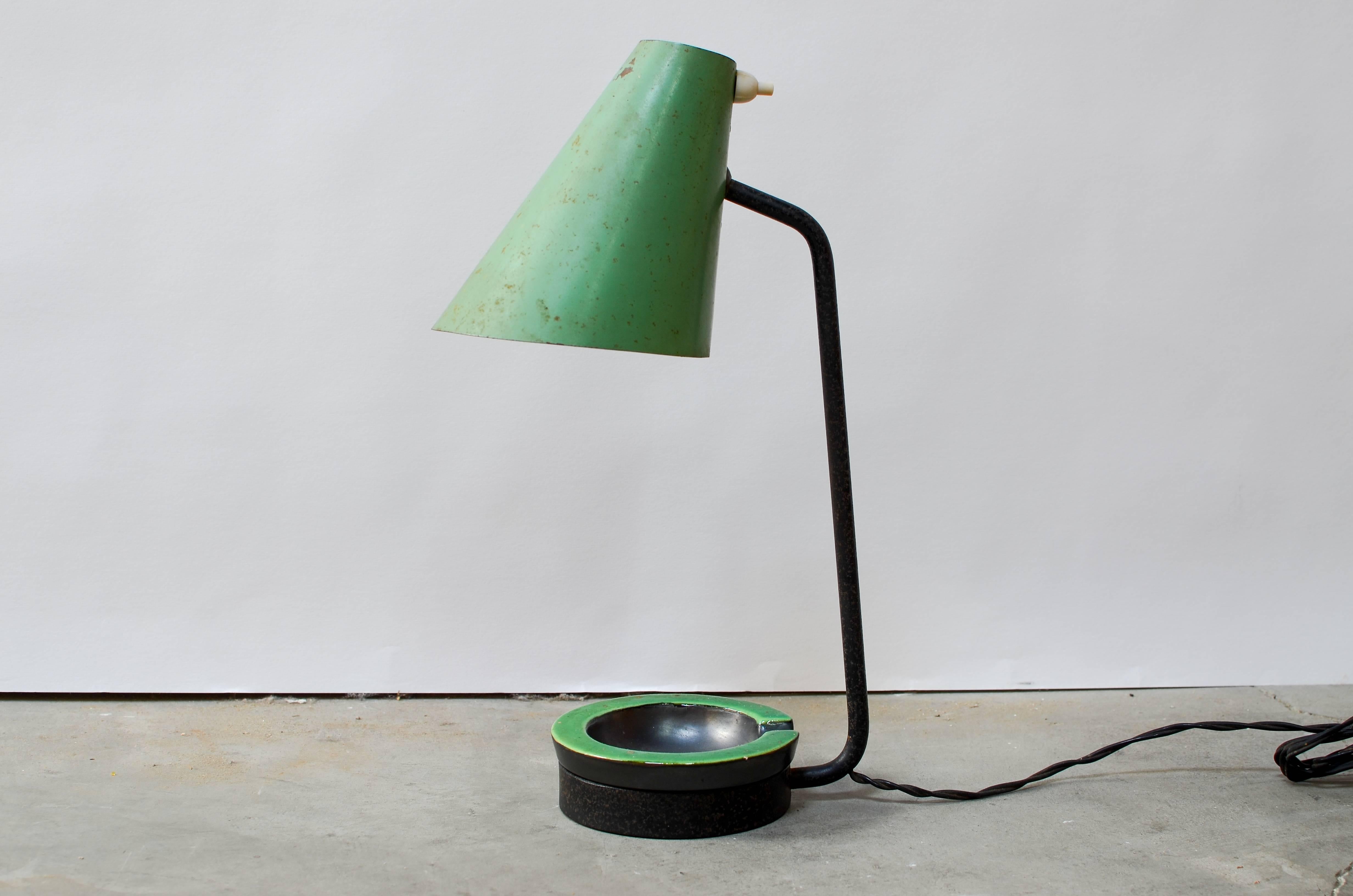 Mid-20th Century Jacques Biny Table Lamp, France, 1950s For Sale
