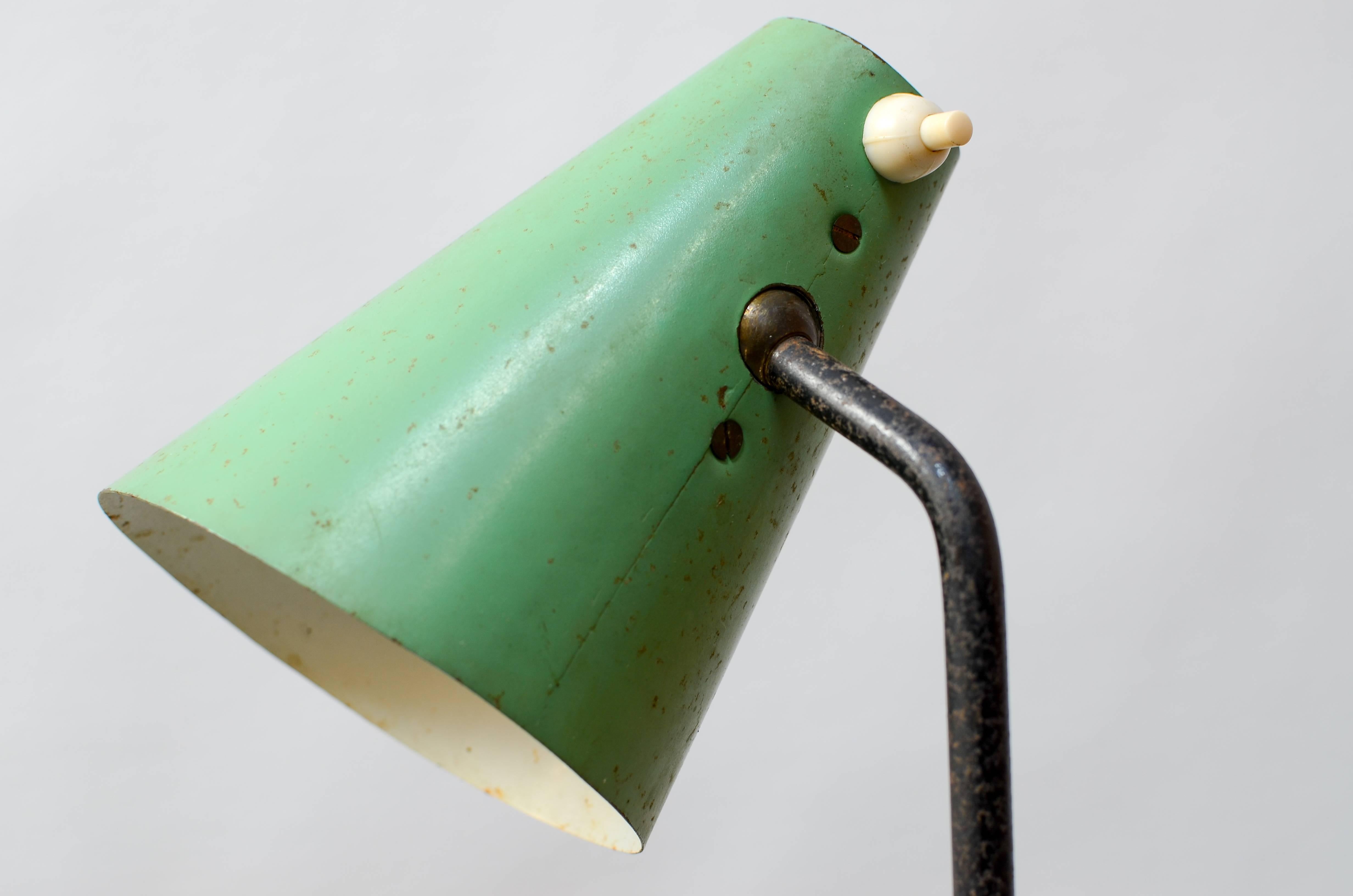Bakelite Jacques Biny Table Lamp, France, 1950s For Sale