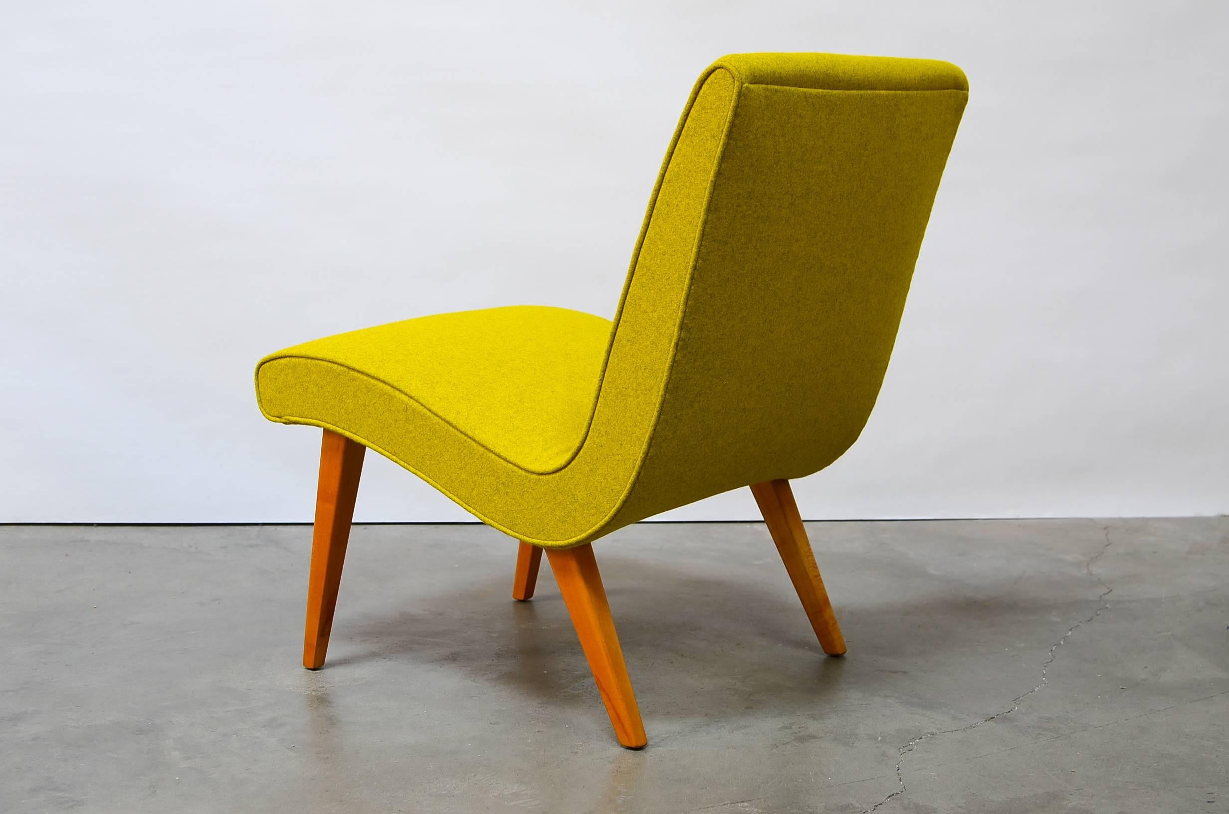 Mid-Century Modern Jens Risom Lounge Chair for Knoll For Sale