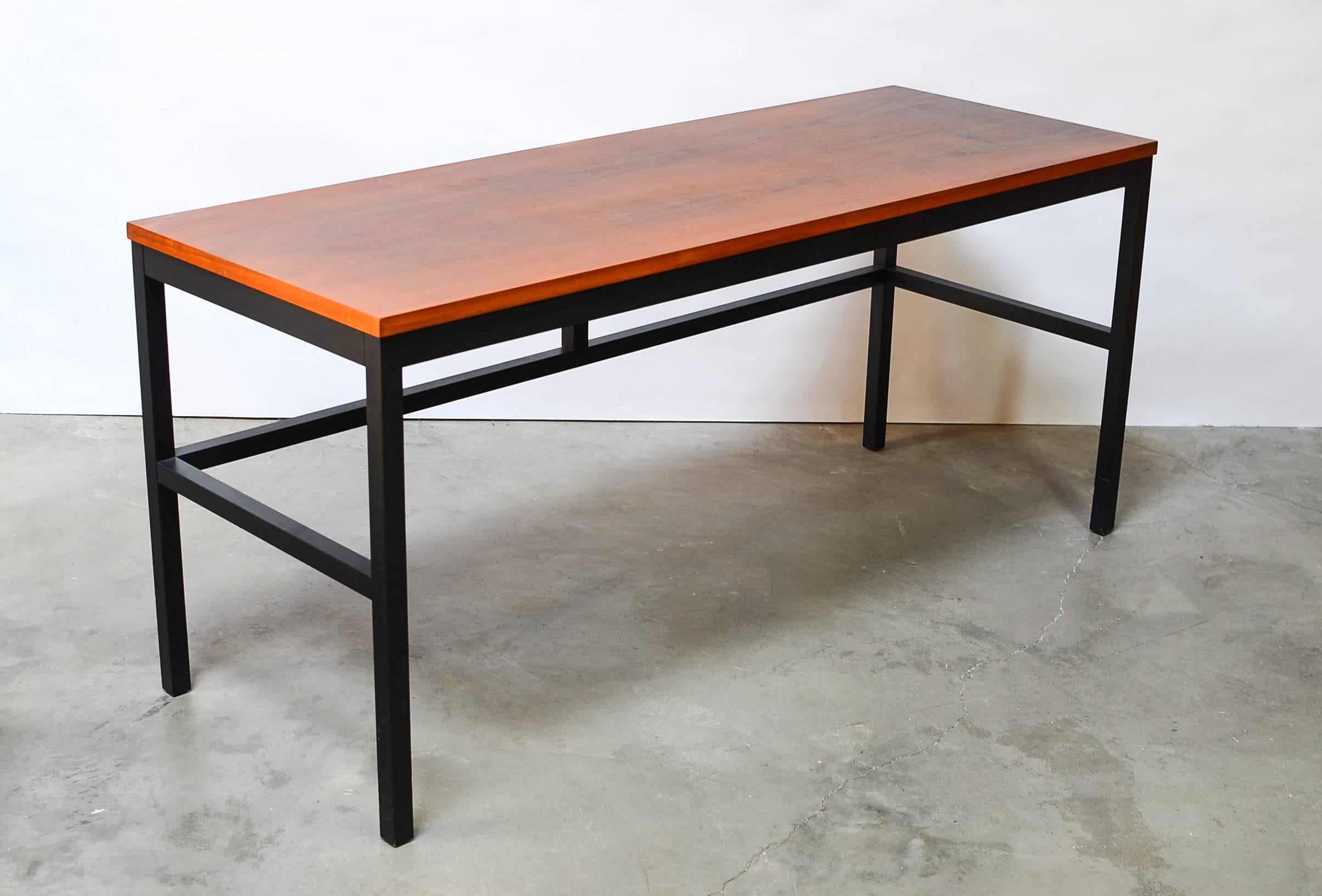 Mid-20th Century Walnut Architectural Desk by  Milo Baughman for Directional 1960s 