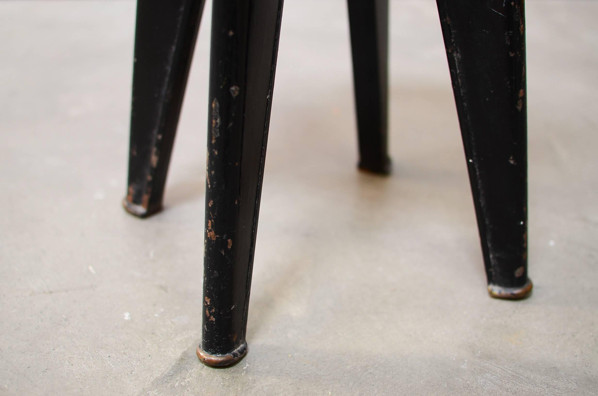 French Clemenceau Stool by Dominique, 1960s, France For Sale