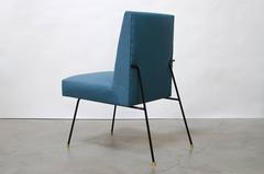 California Modern Iron Dining Chairs