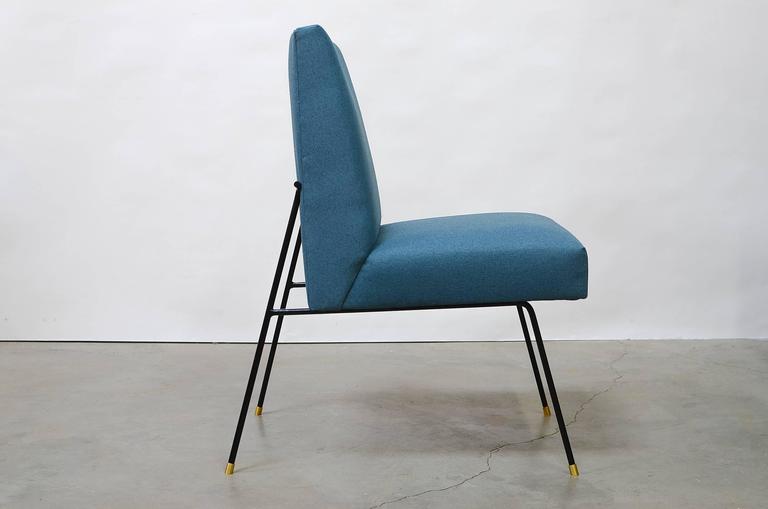 California Modern Iron Dining Chairs For Sale at 1stDibs