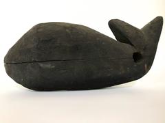 Japanese Wooden Folk Art Yokogi Fish