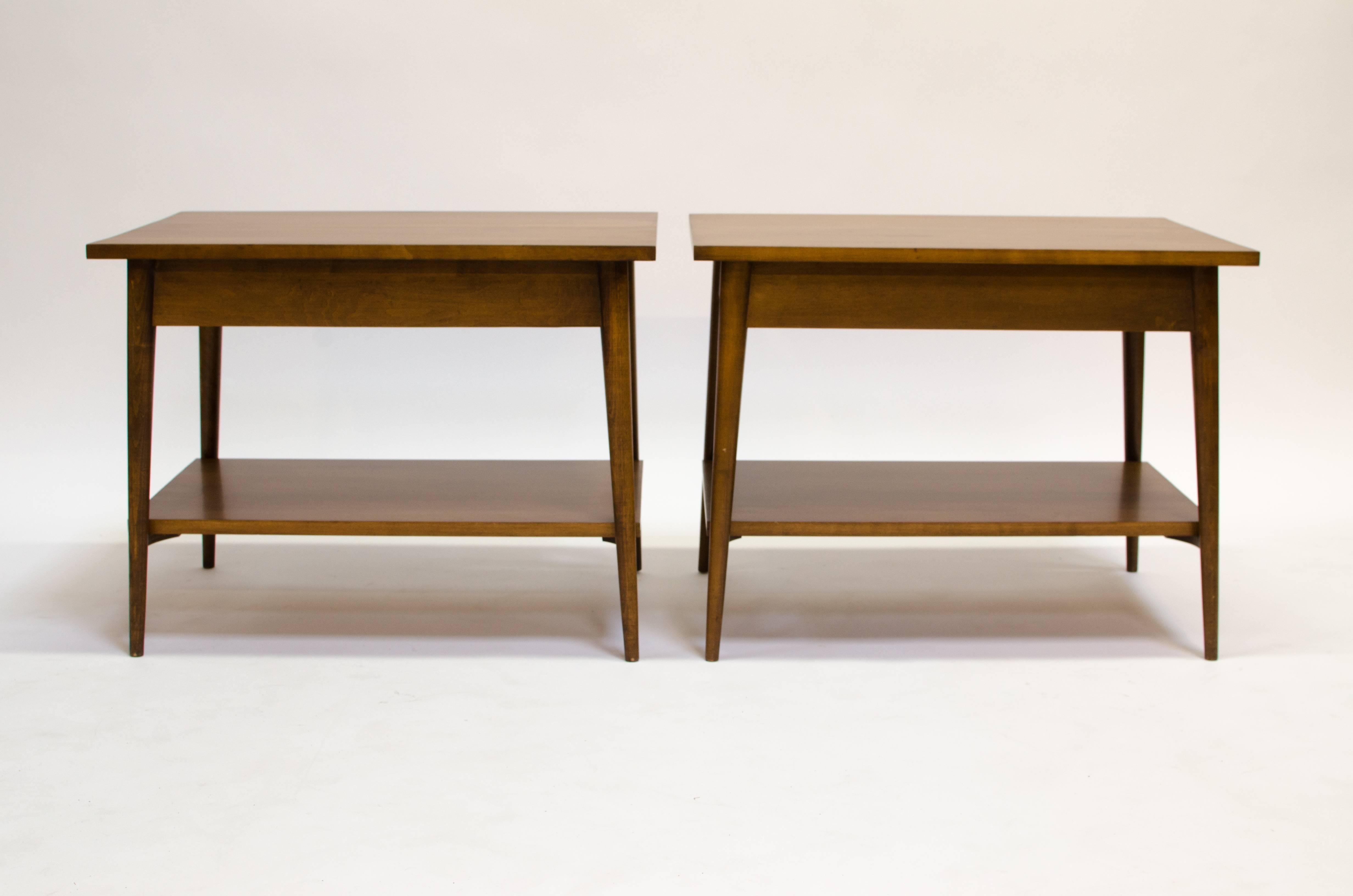 Mid-20th Century Paul McCobb Planner Group Nightstands, 1950s For Sale