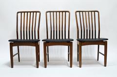 Svend A. Madsen Danish Modern Walnut Dining Chairs