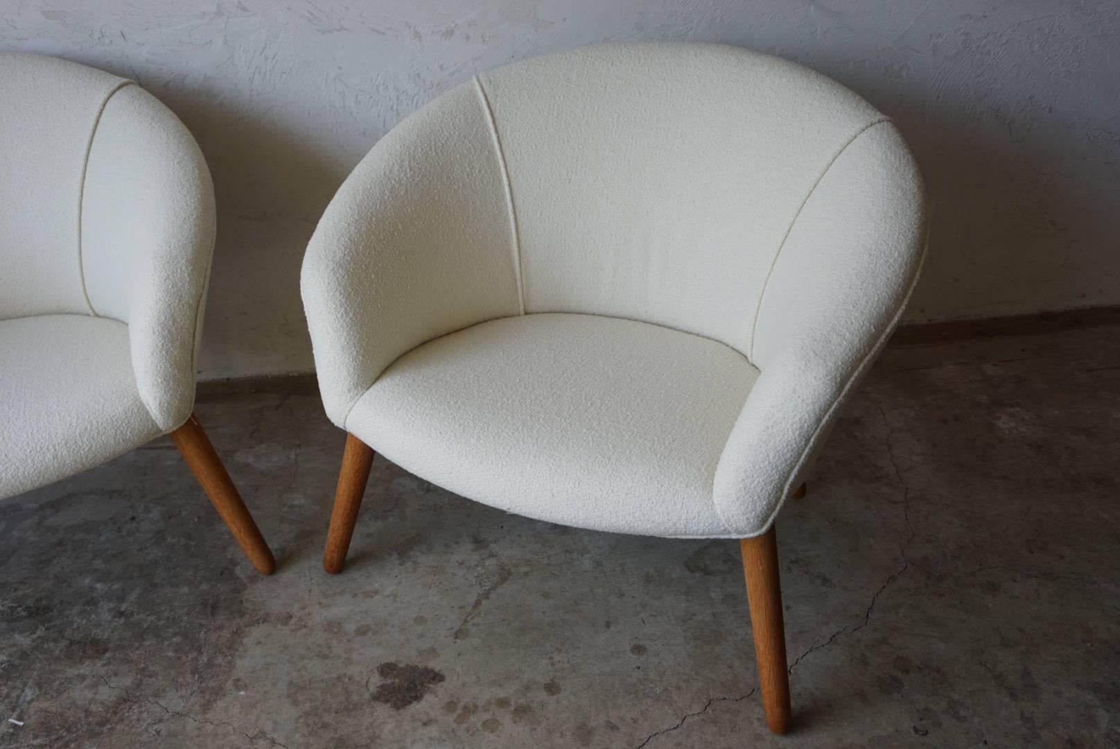 Nanna Ditzel AP 26 Lounge Chairs, 1953 In Excellent Condition For Sale In Berkeley, CA