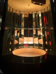 Aldo Tura Dry Bar Cabinet in Lacquered Hand-Painted Parchment, 1960s