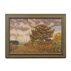 Early 20th Century French Provencal Landscape