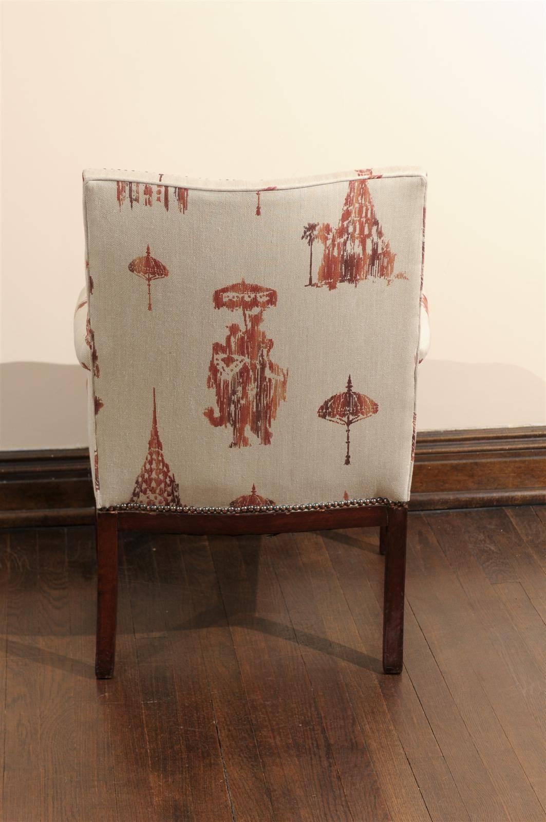 19th Century Chinese Chippendale Armchair