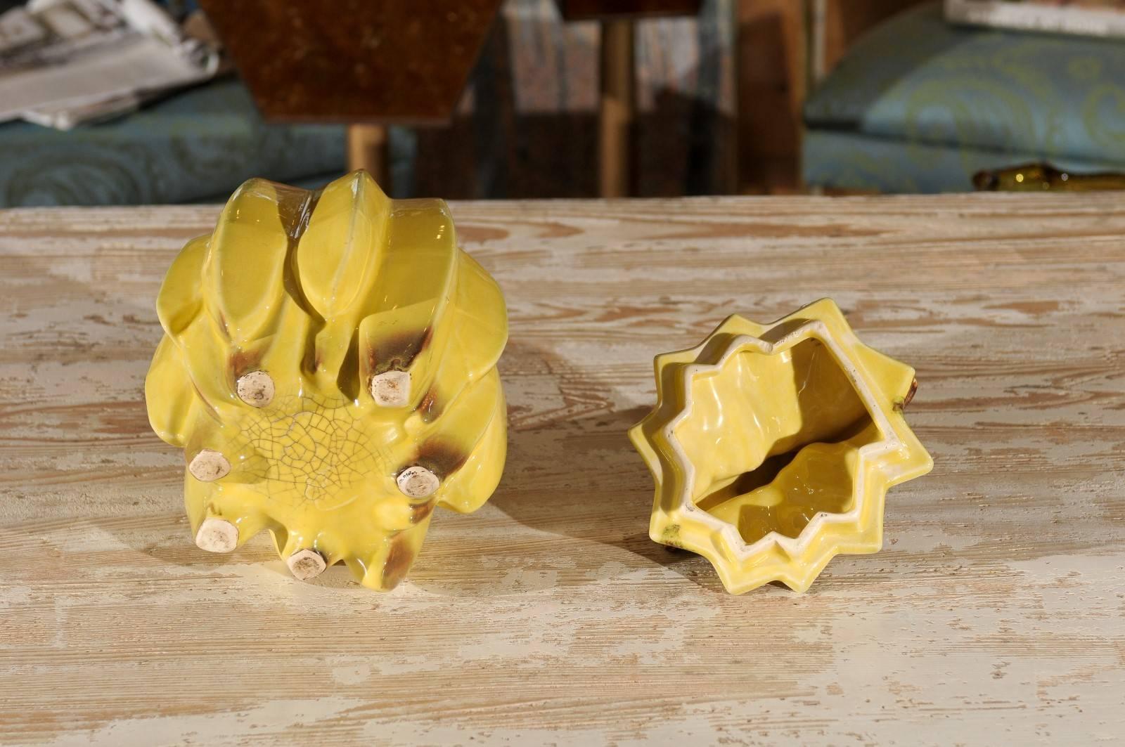 Ceramic Bunch of Bananas Cookie Jar