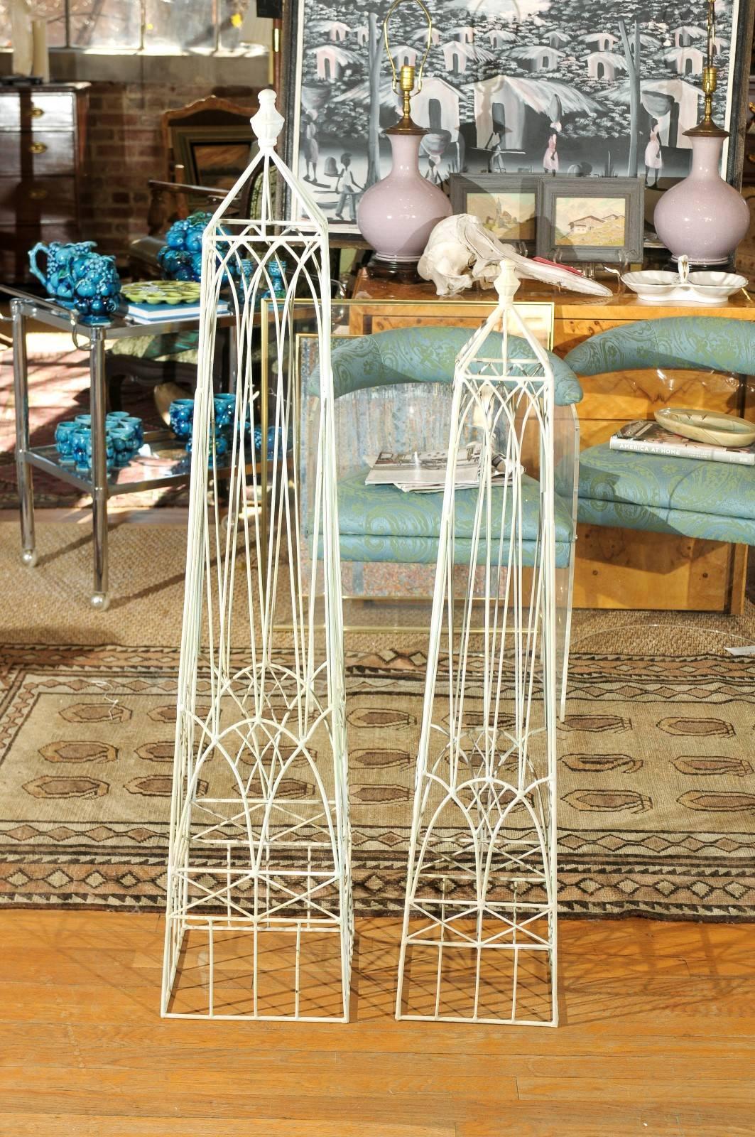Set of Garden Obelisks 2