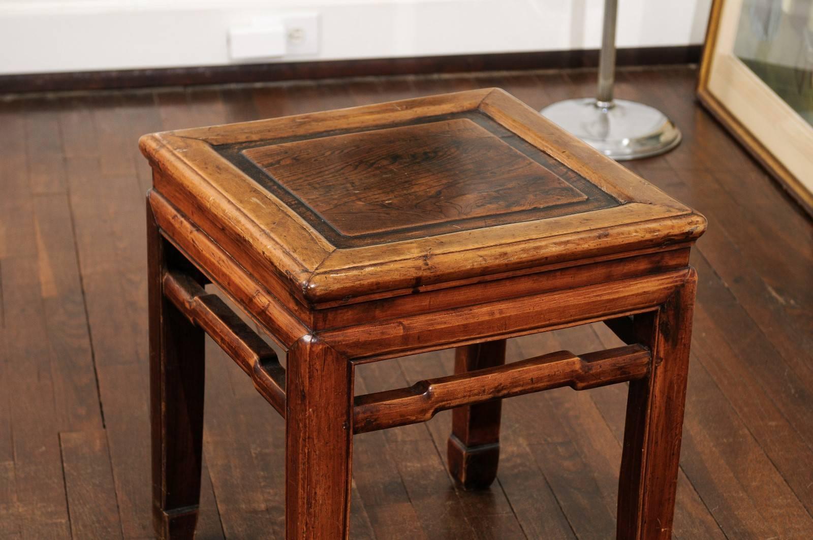 Chinese Qing Dynasty Stool or Low Table