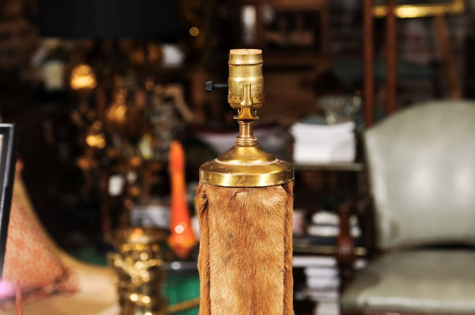 elk leg lamp