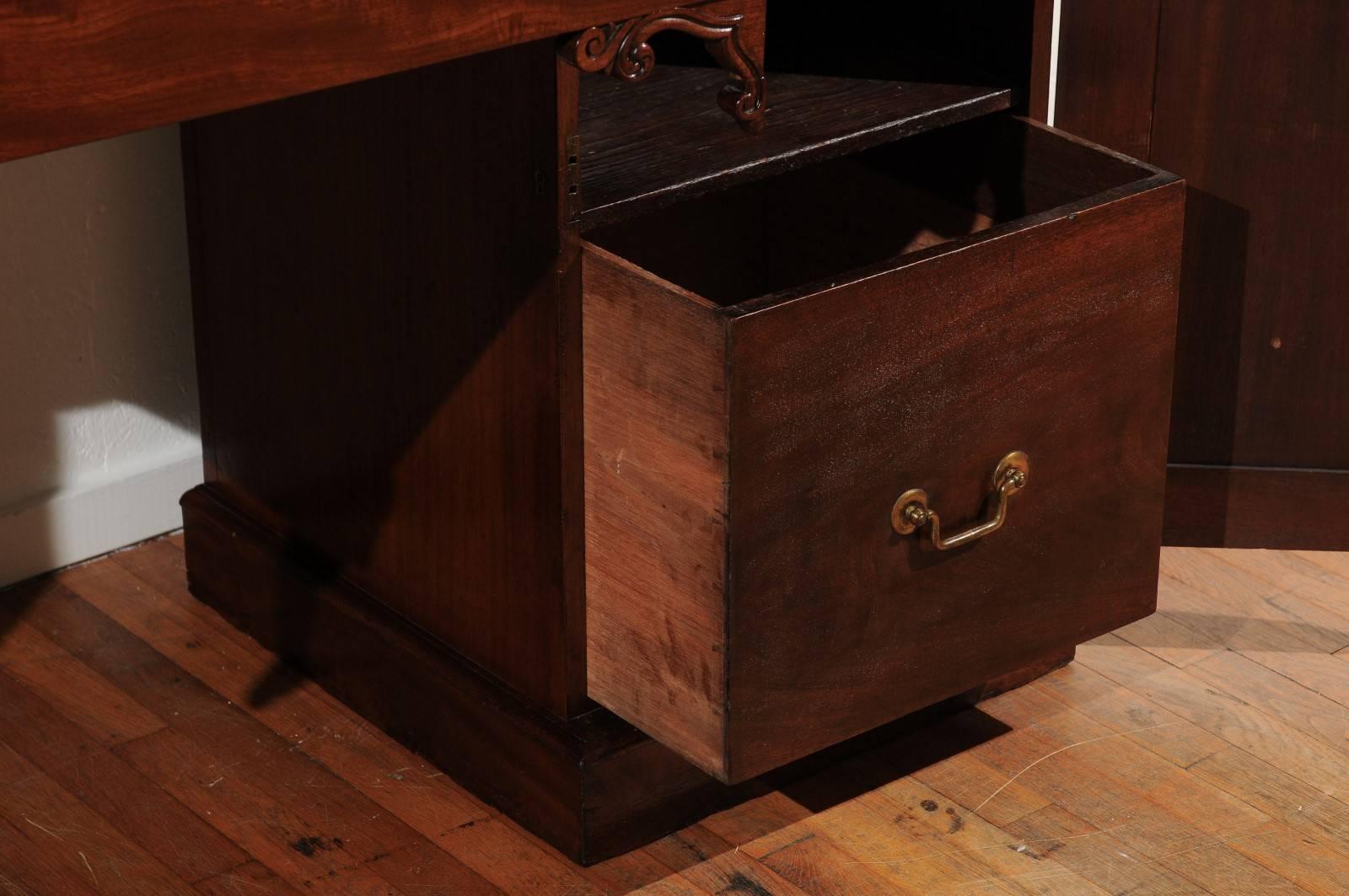 William IV Mahogany Pedestal Sideboard 3