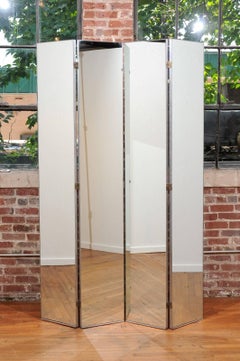 Machine Age Verspiegelte Vier-Panel-Leinwand