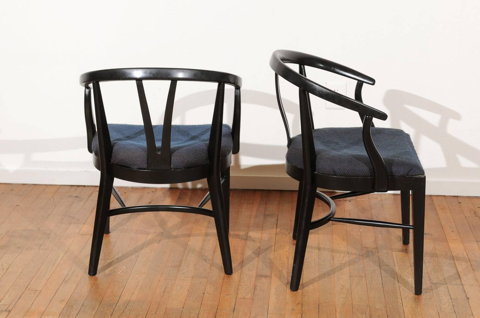 20th Century Set of Six Mid-Century Dining Chairs
