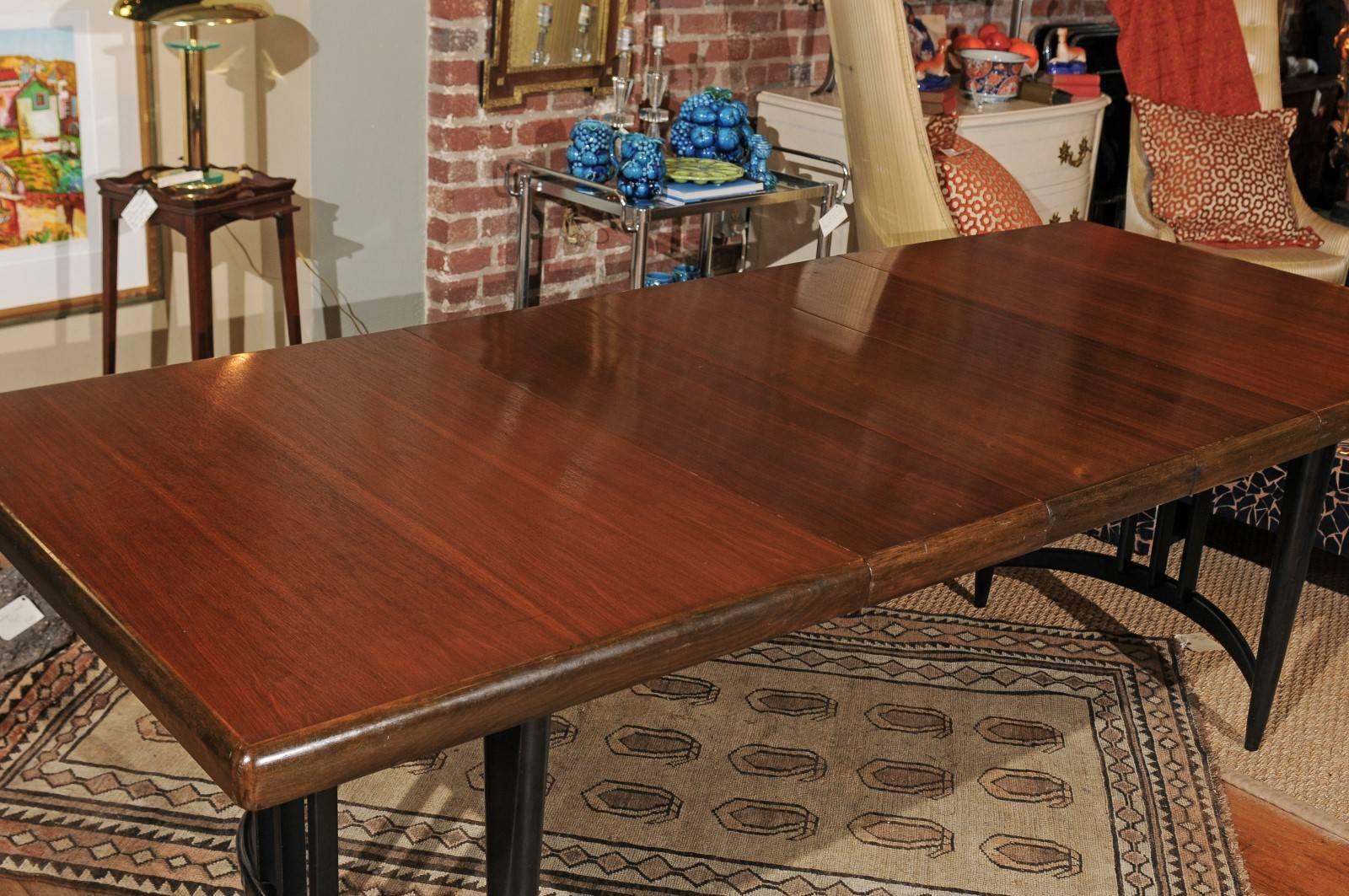 20th Century Mid-Century Dining Table of Walnut