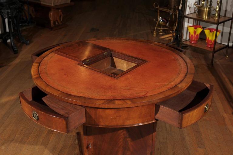 Georgian Mahogany Rent Table at 1stDibs