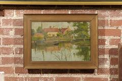 19th Century English Landscape Painting by W.A. Newman