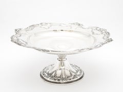 Sterling Silver Pedestal-Based Gorham Centerpiece - Chantilly Pattern