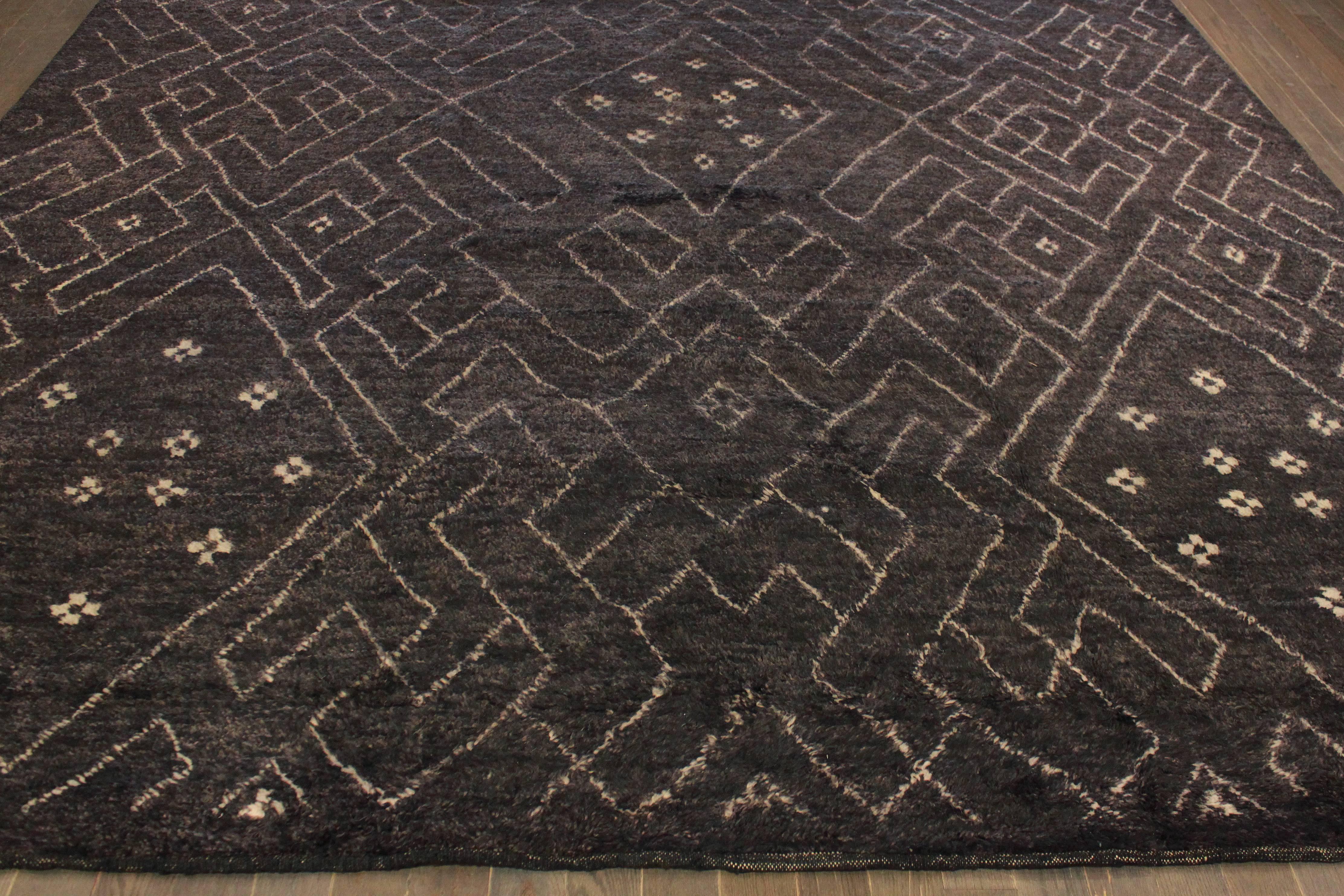 black berber rug